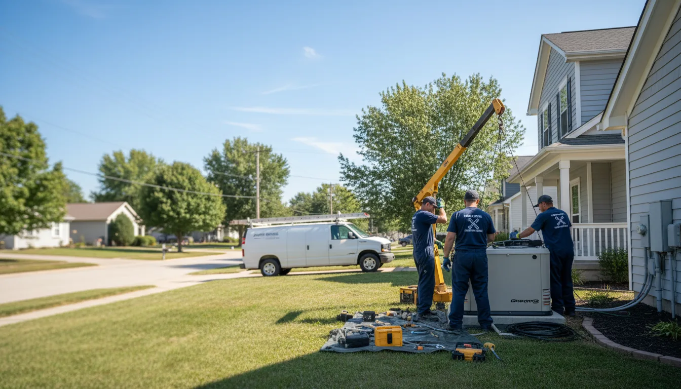 Generator Installation in Shidler, OK near me